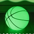 thumbnail image 4 of UDIYO Light Up Basketball High Elasticity Battery-free PVC High Bright Holographic Basketball for Kids, 4 of 6