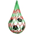 thumbnail image 5 of Bolsa de red de fútbol Nylon Fútbol Baloncesto Voleibol Llevar ( ) Rojo Verde, 5 of 5