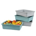 thumbnail image 1 of Doryh 14 L Commercial Bus Tub, Plastic Wash Tub Dishpan, 4 Packs, 1 of 5