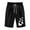 Black, variant on Buigttklop No Bounadries Shorts for Women Plus Size,Women'S Summer Printed Five Points Large Size Cotton Linen Pants Casual Pants Shorts