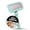 Mint, variant on Tauro Pro Line Wooden Slicker Brush for Dogs & Cats, Deshedding & Detangling Tool for Medium to Long Coats, Round Flexible Cushion, Medium (M), Purple