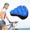 thumbnail image 1 of Cubierta de asiento de bicicleta suave plegable 3D Sillín de bicicleta de rodamiento fuerte (Azul 1.0 M), 1 of 6