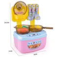 thumbnail image 3 of Simulation Appliances Children Pretending Kitchen Cooking Toys Plastic Kitchenware kitchenware mini Set Gift, 3 of 7