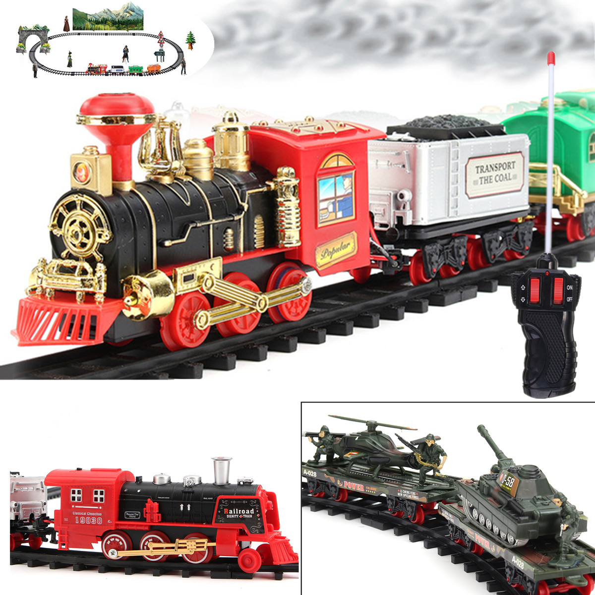 classic steam train set