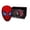 Red, variant on Moving Eye Superhero Mask, Rechargeable Chin Controlled Headgear with Lights for Action Hero Cosplay & Role Play