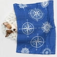 thumbnail image 6 of Naloa Compass Dog Blanket, 3 Sizes Cat Blanket for Indoor Cats Large Medium Small Dog Gifts-Small, 6 of 8