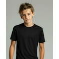 thumbnail image 2 of Real Essentials 5 Pack: Boys Breeze Tech Dry-Fit Short Sleeve Athletic T Shirt Active Workout Gym Kids Youth, 2 of 6