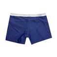thumbnail image 2 of kpoplk Mens Swimwear Short Swim Trunks with Zipper Pocket Blue,L, 2 of 6
