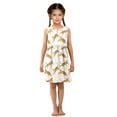 thumbnail image 6 of Girls Dress Lively Tiger Sleeveless Dress for Girls Hem A-Line Casual Sundress, 6 of 7
