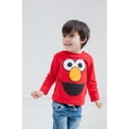 thumbnail image 3 of Sesame Street Elmo Infant Baby Boys 2 Pack Long Sleeve T-Shirts Infant to Toddler, 3 of 5