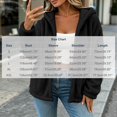 thumbnail image 3 of Ghalytn Women's Fleece Jacket Hooded Zip Up Fuzzy Coat with Pockets for Fall and Winter, 3 of 8