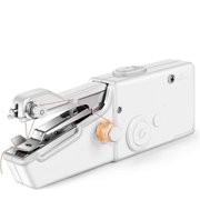 Handheld Sewing Machine, Mini Cordless Portable Electric Sewing Machine Quick Stitch Tool for Fabric, Clothing, or Kids Cloth Home Travel Use