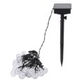 thumbnail image 4 of Outdoor Solar String Lights Decorative 8 Modes Waterproof 21.3ft 30 Bulbs LED Solar String Lights for Garden Patio Yard White Light, 4 of 9