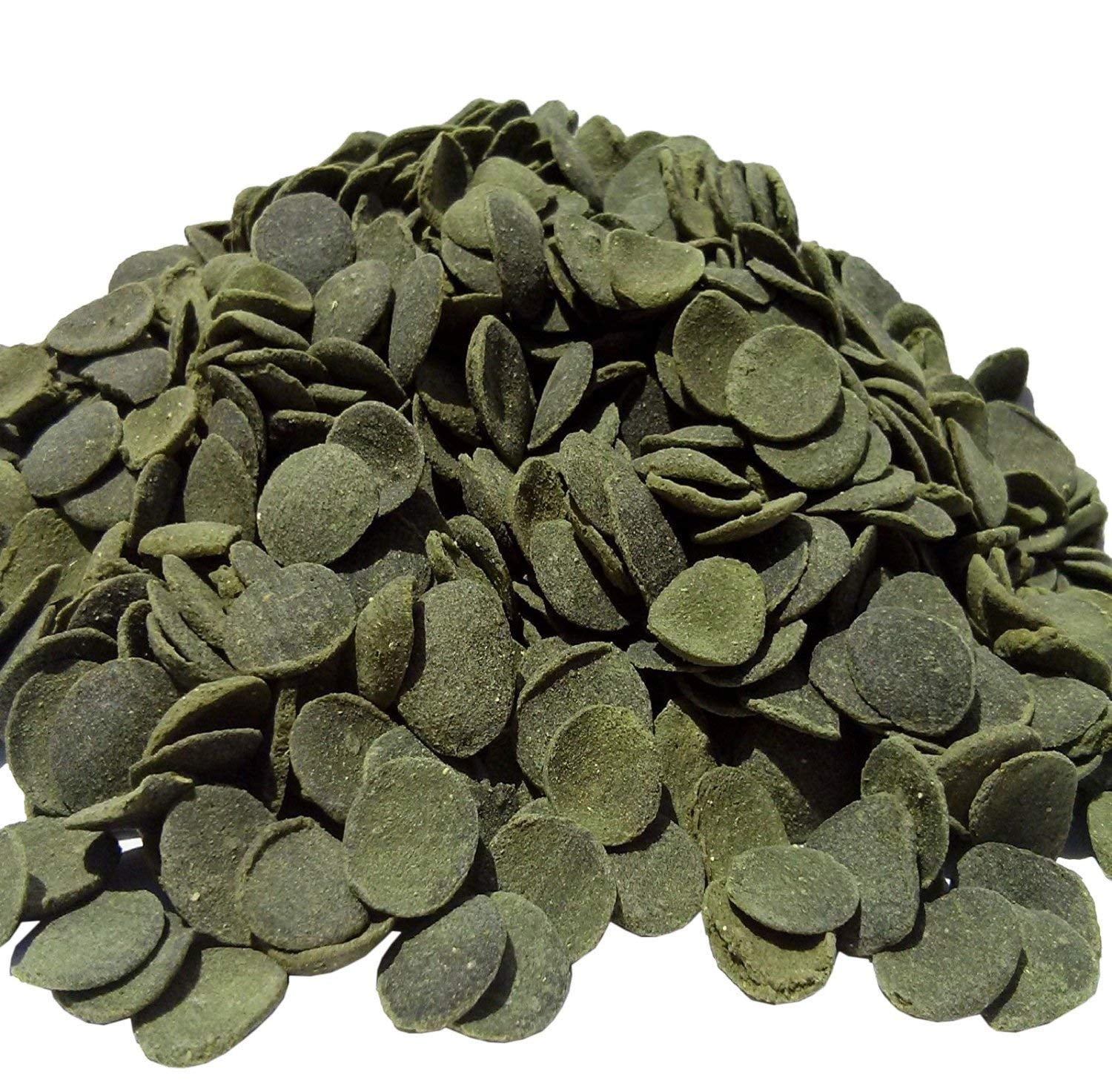 Aquatic Foods Wafers of Spirulina Algae, Algae Vegies, The Premium Pleco, Catfish, Bottom Fish Food - 25-lbs AFI
