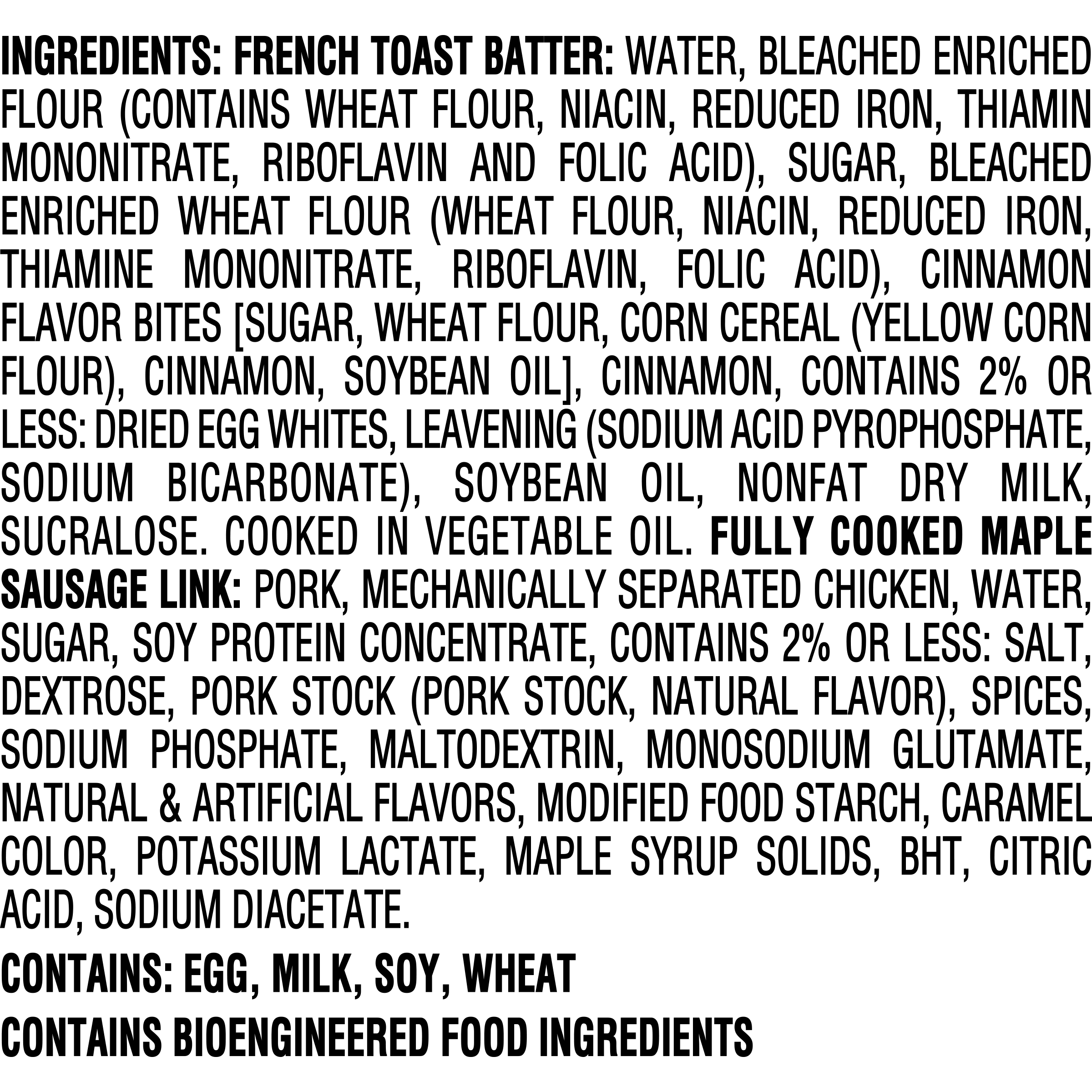 Jimmy Dean Cinnamon French Toast & Sausage on a Stick, 30 oz, 12 Ct