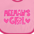 thumbnail image 4 of Inktastic Meemaw's Girl Girls Baby Bib, 4 of 4