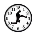 thumbnail image 4 of Relojes de pared tontos Relojes de pared que no hacen tictac Reloj fácil de instalar (Negro) Ehuebsd  Libre de BPA, 4 of 8