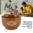 thumbnail image 3 of Handmade Anti Scald Classic Rice Bowl for Food Milk Tea Soup with  Sour Jujube Wood, Multifunctional Use, 3 of 8