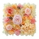 thumbnail image 3 of Panel de pared de flores perfecl, telón de fondo de rosas, bricolaje, seda, 13,78 pulgadas x 13,78 pulgadas, 3 of 8