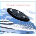 thumbnail image 3 of 5" Folding Flip Up Cleat Dock Deck Boat Marine Kayak Hardware Line Rope Mooring Cleat Accessories, 3 of 5