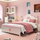 thumbnail image 3 of Contemporary Children's Bed For Teenager Children's Bedroom Furniture Combination Set Northern European Creative Kid Bed 1.2M My Lux Decor Round, 3 of 8