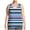Blue#, variant on cocolona Womens Plus Size Summer Tank Tops Crew Neck Sleeveless Shirts Fashion Casual Loose Color Block Tees Blouse Blue XL