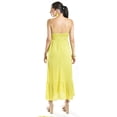 thumbnail image 3 of Vestido largo de tirantes Roman Fashion /Juvenil, 5383 (Lima) verde lima M, 3 of 5