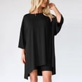 thumbnail image 2 of Tiqkatyck Outfits Sets Clearance, Women 2 Piece Outfit Set Casual Oversized T Shirt Tops Shorts Workout Sports Tracksuit Shorts Sets Women 2 Piece Outfits Black L, 2 of 6