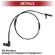 thumbnail image 5 of Sensores de Velocidad de Rueda ABS Unique Bargains Sensor ABS Sistema de Frenado Antibloqueo para Mercedes-Benz SL63 para AMG 2009-2012 No.2305401917, 5 of 7
