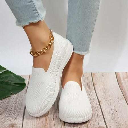 

Women s Mesh Shoes Breathable Slip On Lazy Shoes Loafers