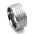 thumbnail image 2 of 10MM Comfort Fit Titanium Wedding Band Celtic Knot Wide Ring (Size 7 to 14), 2 of 4