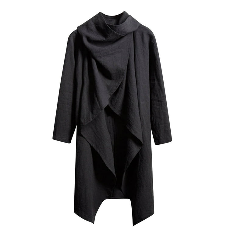 Irregular Long Sleeve Cotton Coat Irregular Long Sleeve Cotton Coat