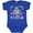 Royal Blue, variant on Inktastic Key West Florida Cute Swimming Manatee Boys or Girls Baby Bodysuit