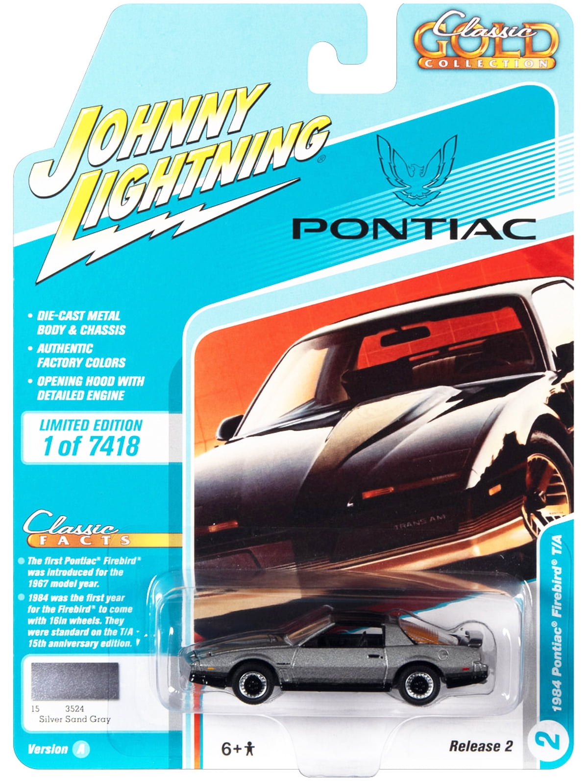 1984 Pontiac Firebird Trans Am T A Silver Sand Gray Metallic with