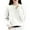 Sweater 335# White, variant on Sweaters for Women Solid Color Bottoming Shirt Slim Turtleneck Knitted Long Sleeved Thermal Underwear Top Casual Cozy Daily Wear