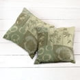 thumbnail image 2 of Ambesonne Asian Themed Throw Pillow Cover 2 Pack, Vintage Oriental Style, 16", Green, 2 of 6