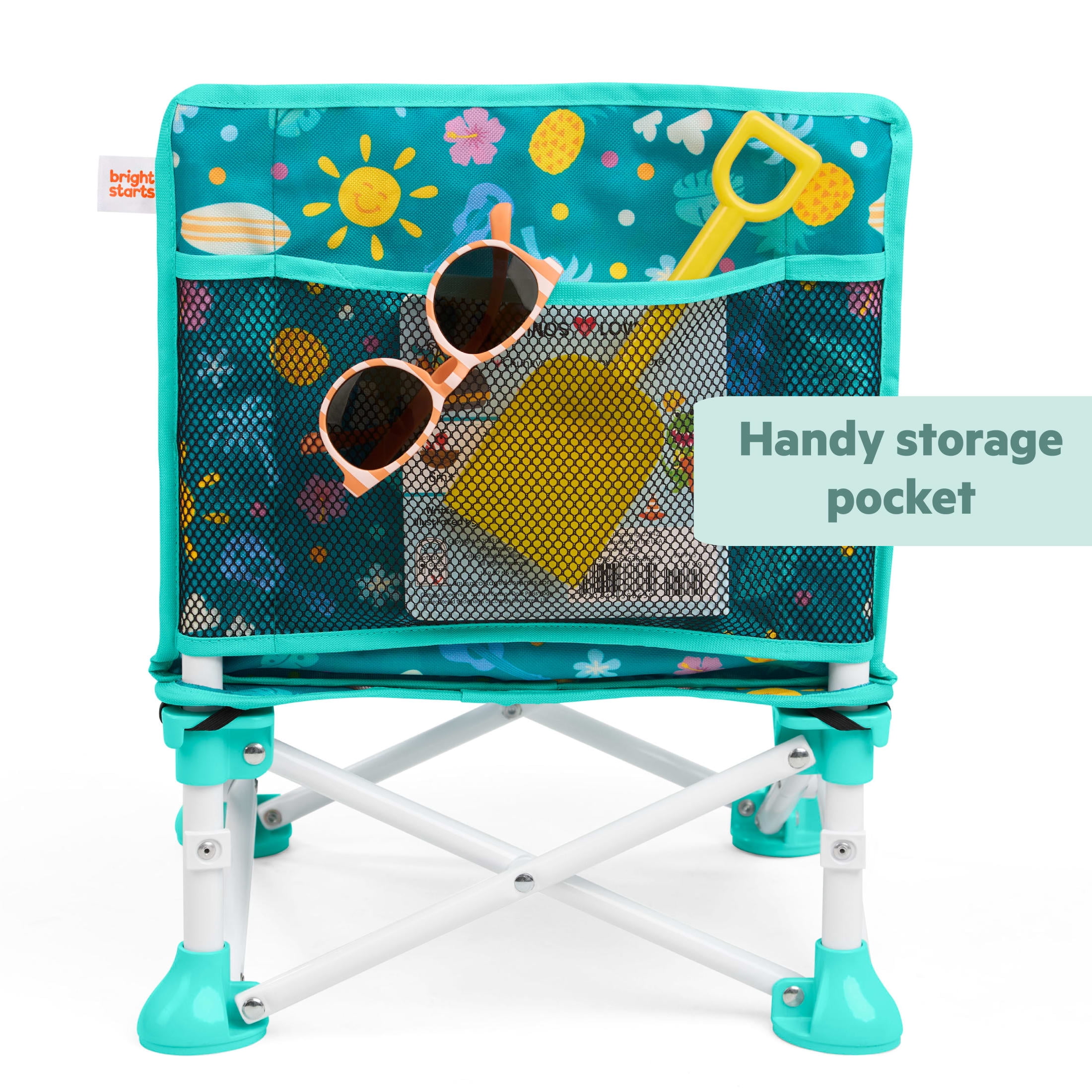 Bright Starts Disney Baby Pop 'N Sit Portable Booster, Stitch, Infant to Toddler