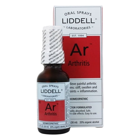 Liddell Laboratories - Arthritis with Cartilage Homeopathic Oral Spray - 1 fl. oz.