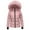 AA-Pink Coat, variant on jsaierl Womens Lightweight Puffer Jacket, Winter Coats for Women Warm Quilted Bubble Padded Hood Coat with Faux Fur Collar