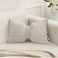 thumbnail image 1 of Xihbxyly Cojín de Lazo, Elegante Decoración de Encaje, Suave Tejido de Lino y Algodón, Multiusos, para Sofá y Silla de Oficina, Regalo para El Día de La Madre, 50 X 30 Cm., 1 of 6