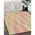 thumbnail image 2 of Ahgly Company Indoor Square Patterned Brown Sand Brown Area Rugs, 5' Square, 2 of 6