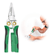 thumbnail image 1 of Alicates Pelacables 8 En 1 De Acero Inoxidable Xtellar verde, 1 of 3