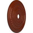 thumbnail image 3 of Ekena Millwork 25 3/8"OD x 3 3/8"ID x 1 3/8"P Cole Ceiling Medallion (Fits Canopies up to 9 1/8"), Hand-Painted Firebrick, 3 of 7