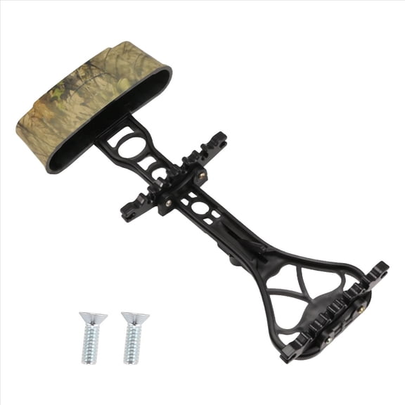 WQNZMADO Archery Head Quiver Arrows Quiver for 6 Arrows for Compound Bow Accessories(Black Camouflage)