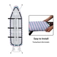 thumbnail image 5 of HELLHERO Ironing Board Cover Breathable Replacement Accessories 3 Fasteners Anti-Slip Ironing Board Cover Replacement, Christmas, 5 of 6