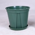 thumbnail image 1 of Fábrica al por mayor de cuenca de control de raíces de cuenca de montaña verde ala espesa blanca verde verde verde rosa rábano verde maceta de plástico galón redondo, 1 of 5