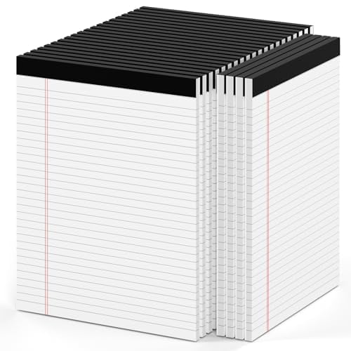 Legal Pads Nichela 8,5 x 11, 720 hojas, 30 hojas por bloc, 24
