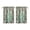 Vintage Teal Wood-2, variant on Vintage Gray Abstract Oil Painting Tier Cafe Curtains for Bathroom Living RV Rod Pocket Window Drapes 36 Inch 2 Panels Set 28"x36" 2 Panels Window Treatment Tiers