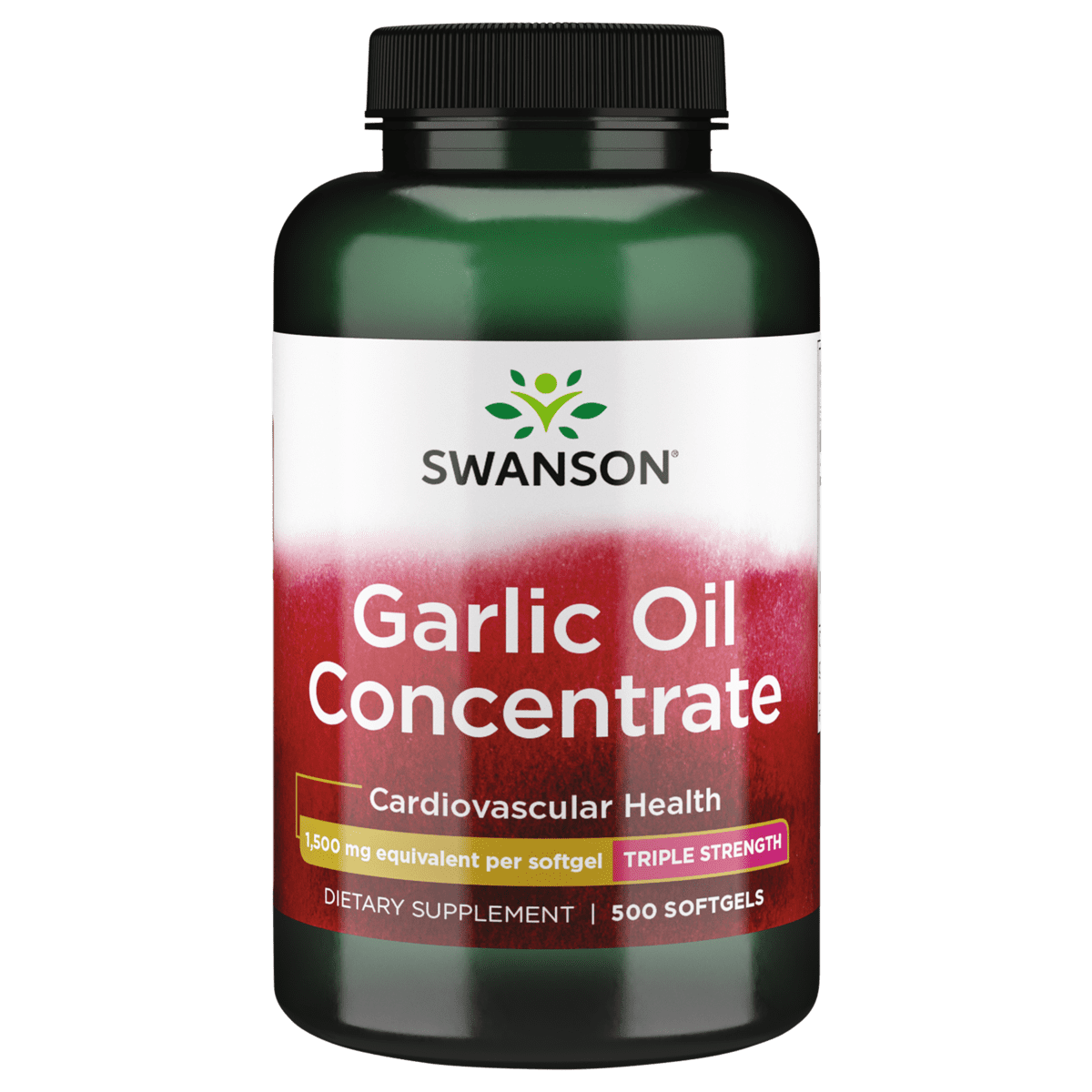 Swanson Garlic Oil 1,500 mg 500 Softgels