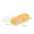 thumbnail image 2 of Bandeja para cubitos de hielo de silicona, moldes flexibles de fácil liberación, 21 bandejas para hielo con tapa extraíble, aptos para lavavajillas, 2 of 5